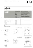 раковина накладная KUBE X 50x25 без перелива белый арт-9486011 — фото 7, Раковины накладные
