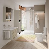 NORD Унитаз с бачком и сиденьем микролифт из термопласта NORM (VITRA) арт-9845B099-7201 — фото 3, Напольные унитазы