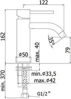 Товар: Смеситель для раковины Paffoni Light LIG071ROSE - фото 2 Смеситель для раковины Paffoni Light LIG071ROSE — фото 2, Смесители для раковины