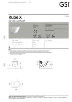 Товар: унитаз подвесной KUBE X безободковый с водоворотной системой смыва Swirlflush фаянсовый белый матовый арт-941609 - фото 6 унитаз подвесной KUBE X безободковый с водоворотной системой смыва Swirlflush фаянсовый белый матовый арт-941609 — фото 6, Подвесные унитазы