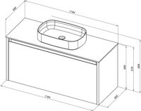 Товар: Тумба под раковину Allen Brau Fantasy 120 1.11006.PWM папирус матовый - фото 10 Тумба под раковину Allen Brau Fantasy 120 1.11006.PWM папирус матовый — фото 10, Тумбы под раковину