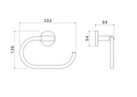 Товар: AQ4221BG ОБЕРОН полотенцедержатель овальный, шлиф. золото - фото 6 AQ4221BG ОБЕРОН полотенцедержатель овальный, шлиф. золото — фото 6, Полотенцедержатели