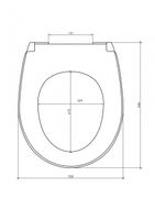 БОРЕАЛЬ Сиденье для унитаза дюропл Soft-close. САНТЕК 1WH302050 — фото 12, Сиденья для унитаза