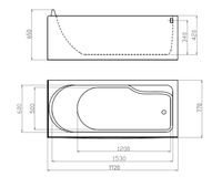 Товар: Акриловая ванна Gemy арт-G9006-1.7 B R - фото 4 Акриловая ванна Gemy арт-G9006-1.7 B R — фото 4, Акриловые ванны