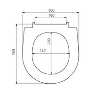 Сиденье для унитаза полипропилен Soft close IDDIS 142 арт-142PPS0i31 — фото 2, Сиденья для унитаза