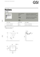 раковина подвесная/встраиваемая NUBES 60x50 белый матовый арт-9631009 — фото 5, Раковины подвесные