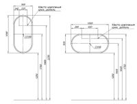 Товар: Зеркало Aquanet Монте 50 белый матовый 00288970 - фото 7 Зеркало Aquanet Монте 50 белый матовый 00288970 — фото 7, Зеркала в ванную комнату