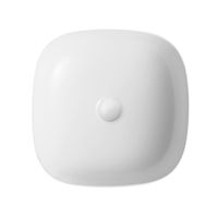 Раковина накладная ABBER Rechteck белая матовая арт-AC2217MW — фото 3, Раковины накладные