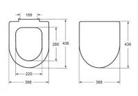 Товар: LEON SLIM Сиденье и крышка для унитаза, дюропласт., с механизмом Soft-Closing, белое. ROCA арт-ZRU9302943 - фото 7 LEON SLIM Сиденье и крышка для унитаза, дюропласт., с механизмом Soft-Closing, белое. ROCA арт-ZRU9302943 — фото 7, Сиденья для унитаза