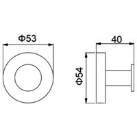 Крючок Timo Saona 13011/13 никель — фото 5, Крючки для полотенец