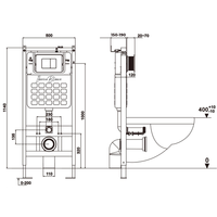 Товар: Комплект 3в1 IBERICA BLANCA инсталляция SILENCIO, унитаз BURGOS ALTO белый, кнопка смыва ESTI-O белый глянцевый (IB001.BRA.234.821) - фото 13 Комплект 3в1 IBERICA BLANCA инсталляция SILENCIO, унитаз BURGOS ALTO белый, кнопка смыва ESTI-O белый глянцевый (IB001.BRA.234.821) — фото 13, Комплекты унитаз + инсталляция