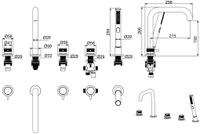 Смеситель на борт ванны Allen Brau Priority 5.31007-00 Хром — фото 15, Смесители на борт ванны