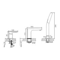 Товар: Смеситель на борт ванны BELZ B66713-5, брашированное золото - фото 1 Смеситель на борт ванны BELZ B66713-5, брашированное золото — фото 1, Смесители на борт ванны