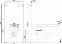 Товар: Инсталляционный модуль внешнего монтажа ABBER AC0107MW для подвесного унитаза, белый - фото 4 Инсталляционный модуль внешнего монтажа ABBER AC0107MW для подвесного унитаза, белый — фото 4, Инсталляции для унитазов