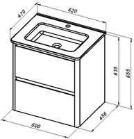 Товар: Тумба под раковину Allen Brau Gravity 60 1.370008.PWM папирус матовый - фото 3 Тумба под раковину Allen Brau Gravity 60 1.370008.PWM папирус матовый — фото 3, Тумбы под раковину