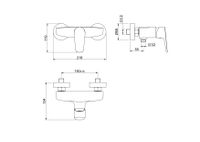 Товар: AQ1160BGM БЕТТА смеситель для душа, оружейная сталь - фото 3 AQ1160BGM БЕТТА смеситель для душа, оружейная сталь — фото 3, Смеситель для душа