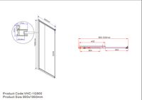 Товар: Душевой уголок Garda , 900*800, брашированный никель, стекло прозрачное арт-VSS-1G8090CLBN - фото 5 Душевой уголок Garda , 900*800, брашированный никель, стекло прозрачное арт-VSS-1G8090CLBN — фото 5, Прямоугольные душевые уголки