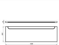 Фронтальный экран Aquanet Dali 170 00239296 — фото 3, Экраны для ванн