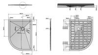 Товар: Поддон для душа из искусственного камня VST-4SQ9012W-L,1200*900*25, белый матовый, левый - фото 4 Поддон для душа из искусственного камня VST-4SQ9012W-L,1200*900*25, белый матовый, левый — фото 4, Душевые поддоны из искусственного камня