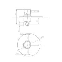Товар: Смеситель Seina для душа, SE983LCMAT - фото 2 Смеситель Seina для душа, SE983LCMAT — фото 2, Смеситель для душа