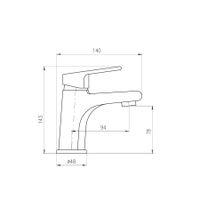 Товар: Смеситель Colorado для умывальника, цвет черный матовый/золото, арт-CO126.5CMATZ - фото 2 Смеситель Colorado для умывальника, цвет черный матовый/золото, арт-CO126.5CMATZ — фото 2, Смесители для раковины