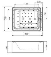 Акриловая ванна Gemy арт-G9268 K — фото 3, Акриловые ванны