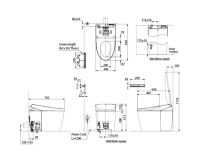 Товар: NEOREST AS Унитаз приставной, выпуск в пол, цвет белый арт-CS921VT#NW1 - фото 3 NEOREST AS Унитаз приставной, выпуск в пол, цвет белый арт-CS921VT#NW1 — фото 3, Подвесные унитазы