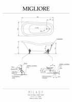 Товар: MARKIZA Ванна 185x82xH74 см. на лапах "LEONE" LUX, белая, слив/перелив золото 31876 - фото 1 MARKIZA Ванна 185x82xH74 см. на лапах "LEONE" LUX, белая, слив/перелив золото 31876 — фото 1, Ванны