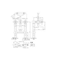 Смеситель Morava retro для ванны, отдельностоящий, арт-MK150.5/2CMATSM — фото 2, Смесители напольные