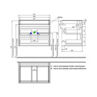 Тумба с умывальником IDDIS Zodiac X подвесная, 70 см, белый, подходит умыв. 4077000i28 арт-ZDX70W0i95K — фото 3, Тумбы с раковиной