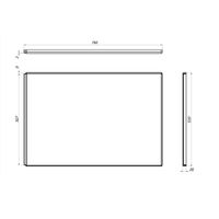 W00A-000-080W-S Универсальная боковая панель для ванн 80 см — фото 2, Ванны и комплектующие