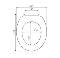 Сиденье для унитаза белое IDDIS (ID 01 061.1 bel) — фото 2, Сиденья для унитаза