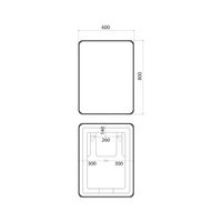 Зеркало с подсветкой и термообогревом IDDIS Cloud X 60 см арт-CLX60T0i98 — фото 3, Зеркала в ванную комнату