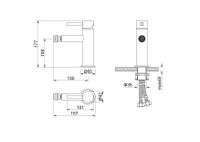 Товар: AQ1318BG ЕВРОПА смеситель для биде, шлиф. золото - фото 2 AQ1318BG ЕВРОПА смеситель для биде, шлиф. золото — фото 2, Смесители для биде