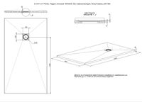 Душевой поддон из искусственного камня Allen Brau Priority 160x90 8.31011-AM Антрацит — фото 7, Душевые поддоны из искусственного камня