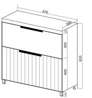 Товар: Тумба под раковину VIANT СИЦИЛИЯ 50 напольная капучино арт-VSIC50MDCAP-T2Y - фото 9 Тумба под раковину VIANT СИЦИЛИЯ 50 напольная капучино арт-VSIC50MDCAP-T2Y — фото 9, Тумбы под раковину