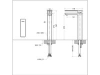 Смеситель для раковины Bravat Phillis F156101C-A-ENG, хром — фото 1, Смесители для раковины