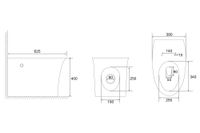 Товар: Унитаз ABBER Bequem AC1125P напольный белый с импульсным смывом - фото 11 Унитаз ABBER Bequem AC1125P напольный белый с импульсным смывом — фото 11, Приставные унитазы