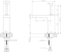 Товар: Смеситель для раковины Bravat Spring F179113C, хром - фото 2 Смеситель для раковины Bravat Spring F179113C, хром — фото 2, Смесители для раковины