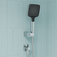 Встраиваемая система с тропическим, ручным душем и изливом, глянцевый хром, Parker, IDDIS, арт-PARSB03i68 — фото 2, Встраиваемые душевые комплекты