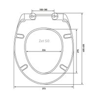 Товар: Сиденье BERGES Zet SO арт-010503 - фото 7 Сиденье BERGES Zet SO арт-010503 — фото 7, Сиденья для унитаза
