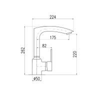 Товар: ZA007.5/7B ZAMBEZI - смеситель кухонный, БЕЛЫЙ - фото 2 ZA007.5/7B ZAMBEZI - смеситель кухонный, БЕЛЫЙ — фото 2, Смесители для кухни