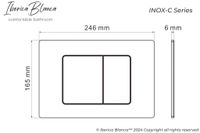 Комплект 3в1 IBERICA BLANCA инсталляция SILENCIO MINI, унитаз BURGOS ALTO белый, кнопка смыва INOX-C розовое золото матовое (IB.001M.BRA.234.1172) — фото 14, Комплекты унитаз + инсталляция