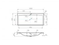 Раковина АЙРИС 100, белая 1A723031AG010 — фото 4, Раковины