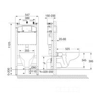 Товар: VICTORIA Комплект 3 в 1 (инсталляция+подв. унитаз Rimless+сиденье дюропл. Slim). ROCA арт-7893105010 - фото 5 VICTORIA Комплект 3 в 1 (инсталляция+подв. унитаз Rimless+сиденье дюропл. Slim). ROCA арт-7893105010 — фото 5, Комплекты унитаз + инсталляция