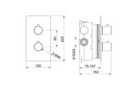 Товар: AQ1392BGM ЕВРОПА термостатический смеситель для ванны 2 режима (внешняя и скрытая часть), оружейная сталь - фото 3 AQ1392BGM ЕВРОПА термостатический смеситель для ванны 2 режима (внешняя и скрытая часть), оружейная сталь — фото 3, Смеситель для душа