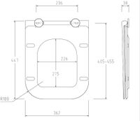 Крышка-сиденье для унитаза Allen Brau Liberty белый арт-4.33015.20 — фото 8, Сиденья для унитаза