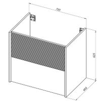Товар: Тумба с раковиной Aquanet Вита 70 цв. белый матовый 00339161 - фото 3 Тумба с раковиной Aquanet Вита 70 цв. белый матовый 00339161 — фото 3, Тумбы с раковиной