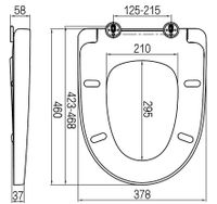 C117852WH Awe сиденье для унитаза микролифт — фото 2, Сиденья для унитаза
