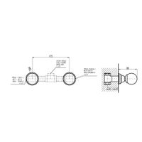 Смеситель Brilliance для душа, арт-BRILLIANCE183Z — фото 4, Смеситель для душа